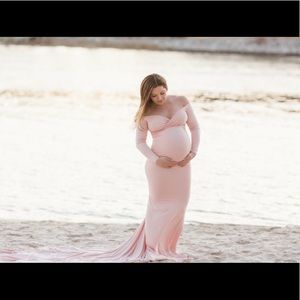 Sew Trendy Maternity Gown - Emerlie